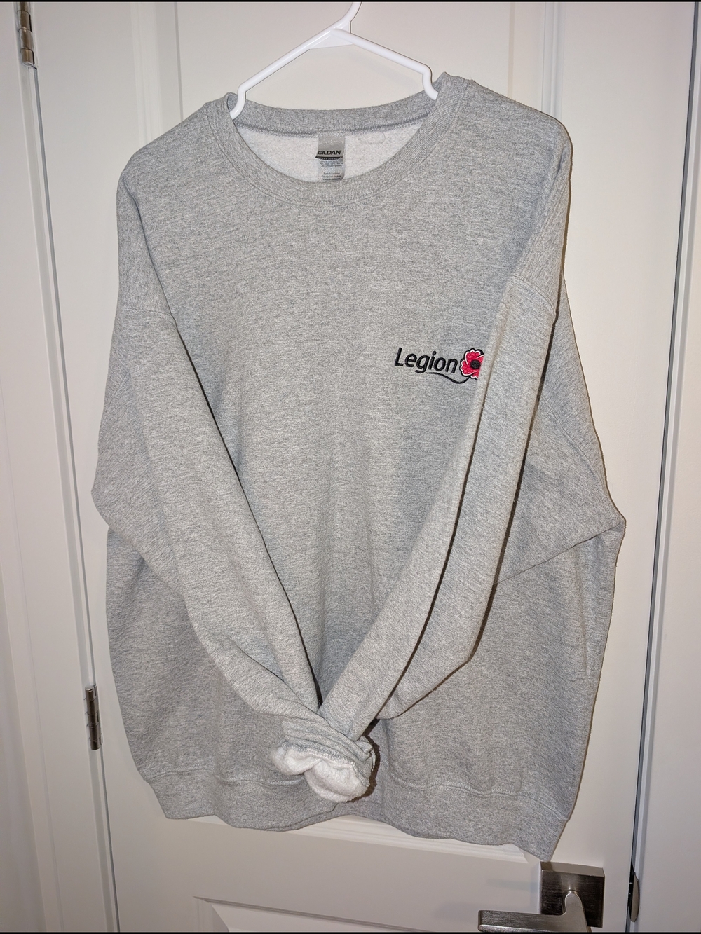 Gray Crewneck Sweatshirt for Men